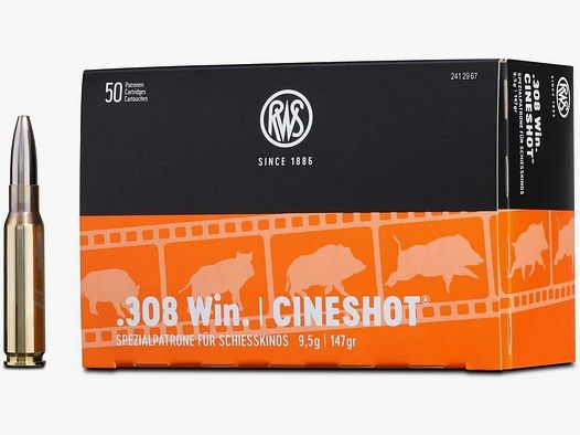RWS Cineshot, 50 Schuss