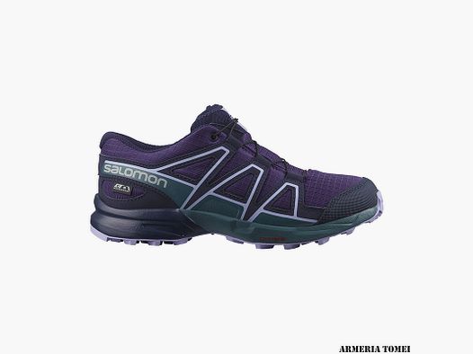 SALOMON – KIDS – SPEEDCROSS CLIMASALOMON™ WATERPROOF J Grape Juice/Mallard Blue/Lavender