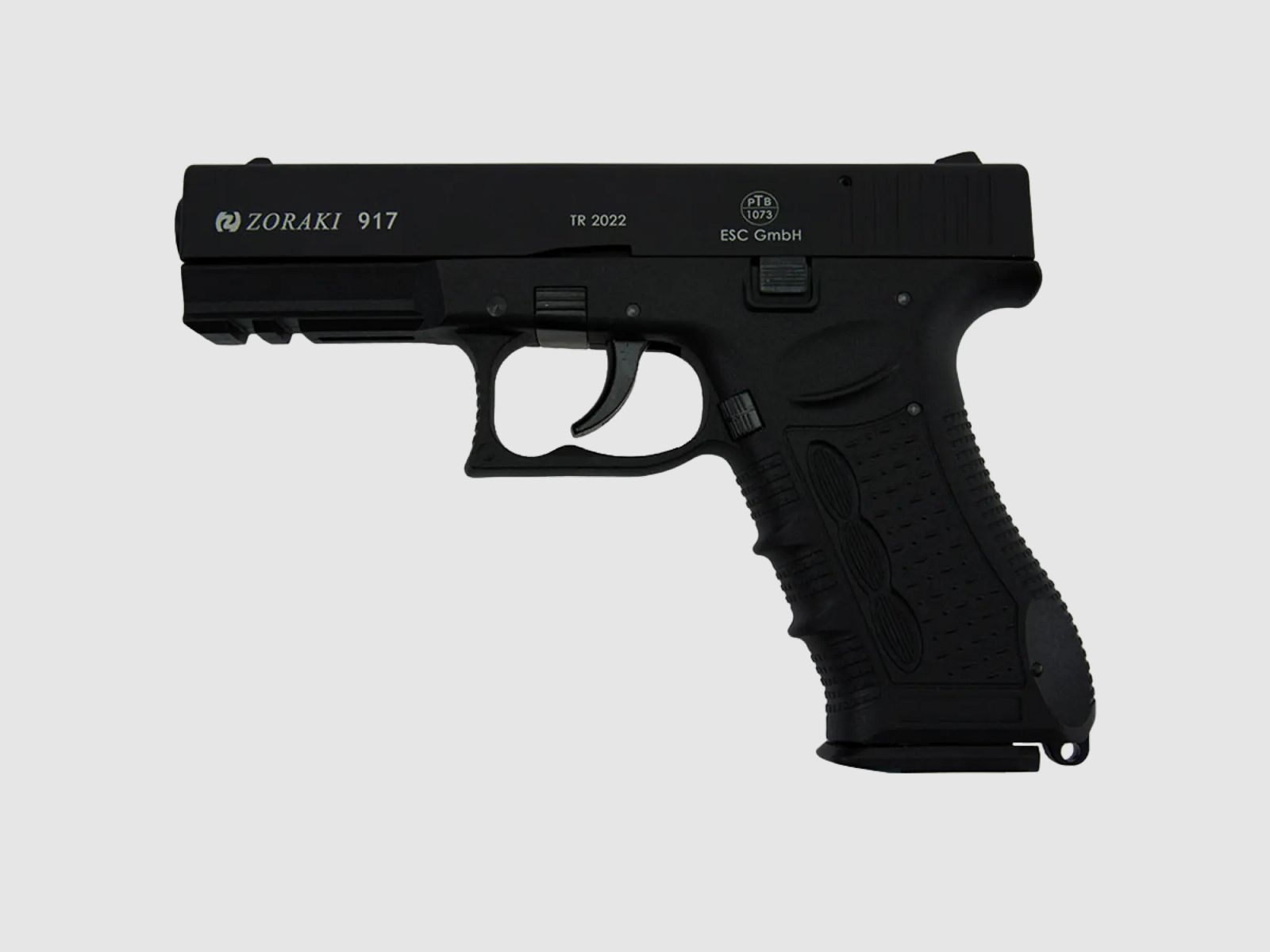 Zoraki 917 Pistola a Salve Nera Calibro 9mm PAK