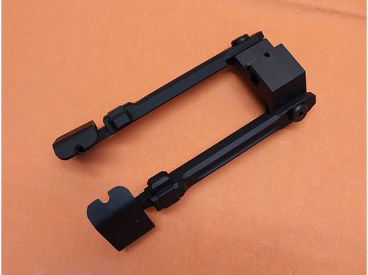 Fortmeier Fortmeier Zweibein H210 3-P 06:00 Höhe ca. 210 - 260mm Alu schwarz mit Rastenverstellung und Kufen