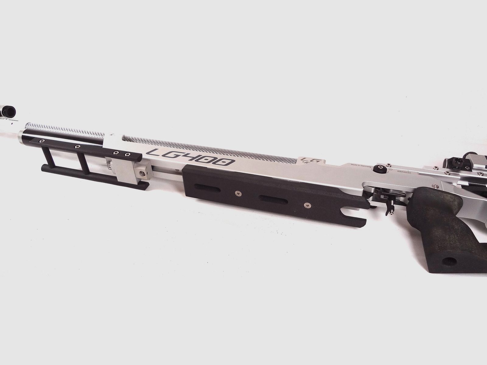 Walther LG 400 Alutec Competition Luftgewehr mit Linksgriff. 