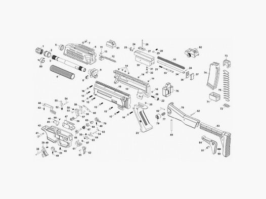 Disconnect switch for CZ Scorpion Evo 3