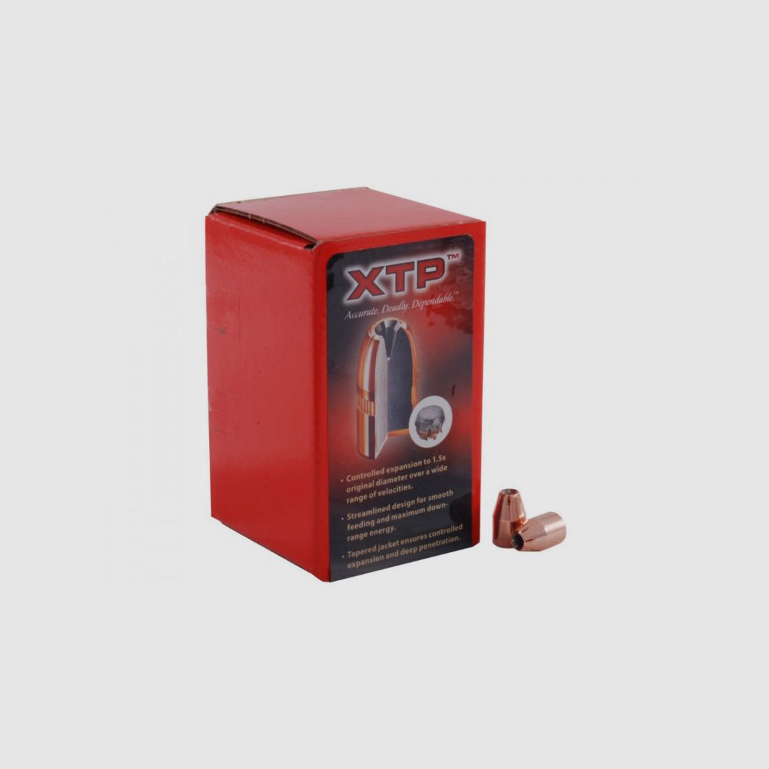 BOITE DE 100 OGIVES HORNADY 45 CAL.452 250 GRS XTP
