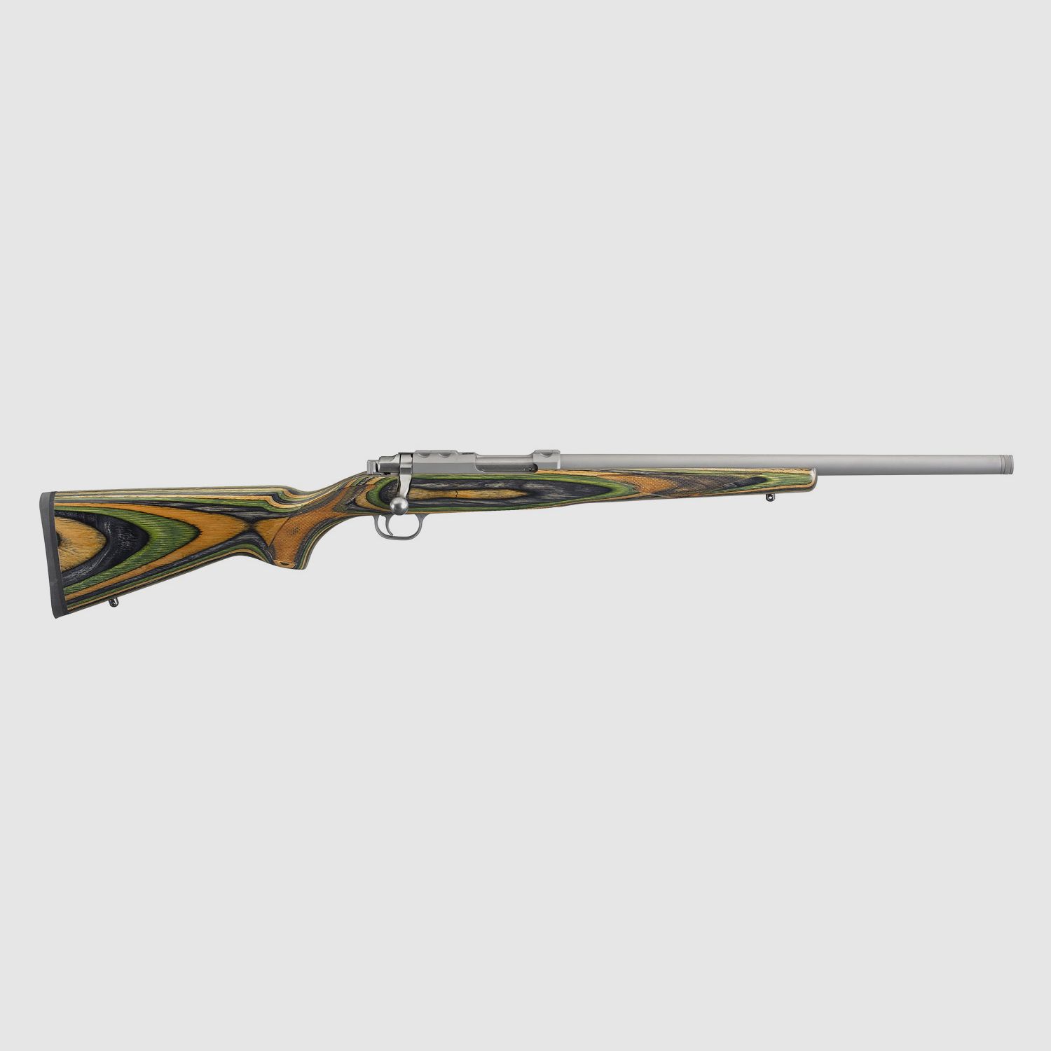 Ruger 77/17 Repetierbüchse .17 Hornet Green Mountain Laminate Stainless 470 mm – 6 Schuss #7220