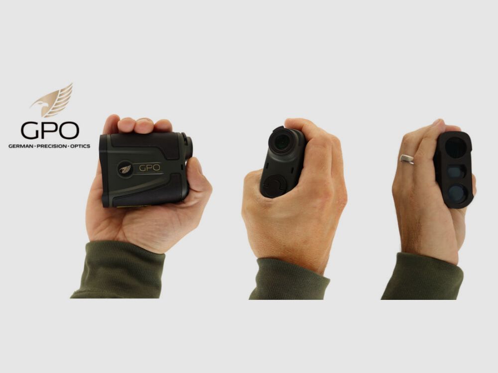 G P O Laser Entfernungsmesser / Rangefinder / Rangetracker 1800 grün