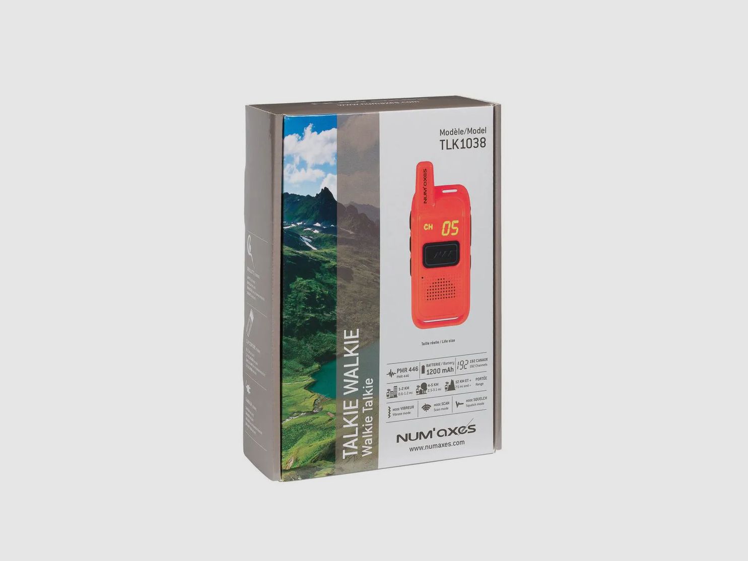 NUM' AXES WALKIE TALKIE TLK1038 ORANGE, Bild 4 von 4