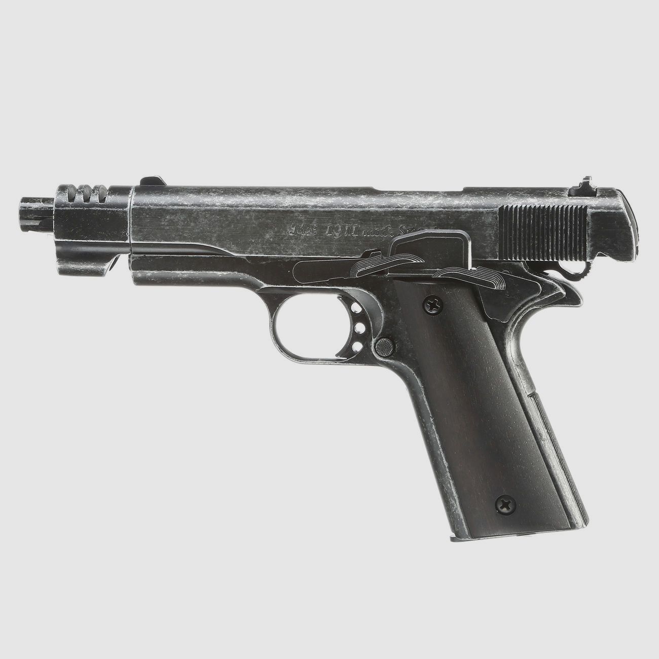 ME 1911 Modell Sport, Kal. 9 mm P. A. Knall, antik-look, Holzgriff