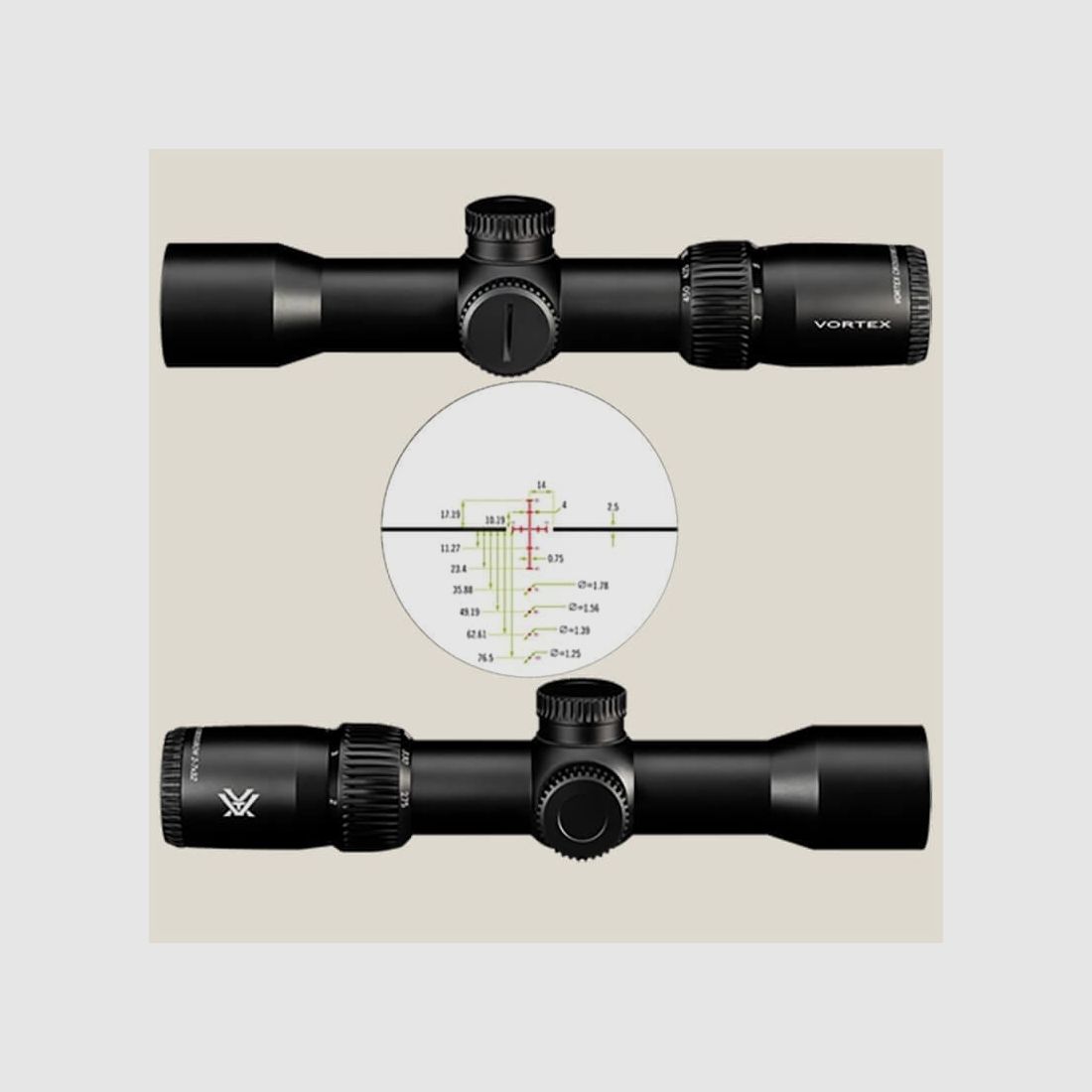 Vortex Crossfire II 2-7×32 Armbrust-Kit SFP XBR-2 MOA, Bild 5 von 8