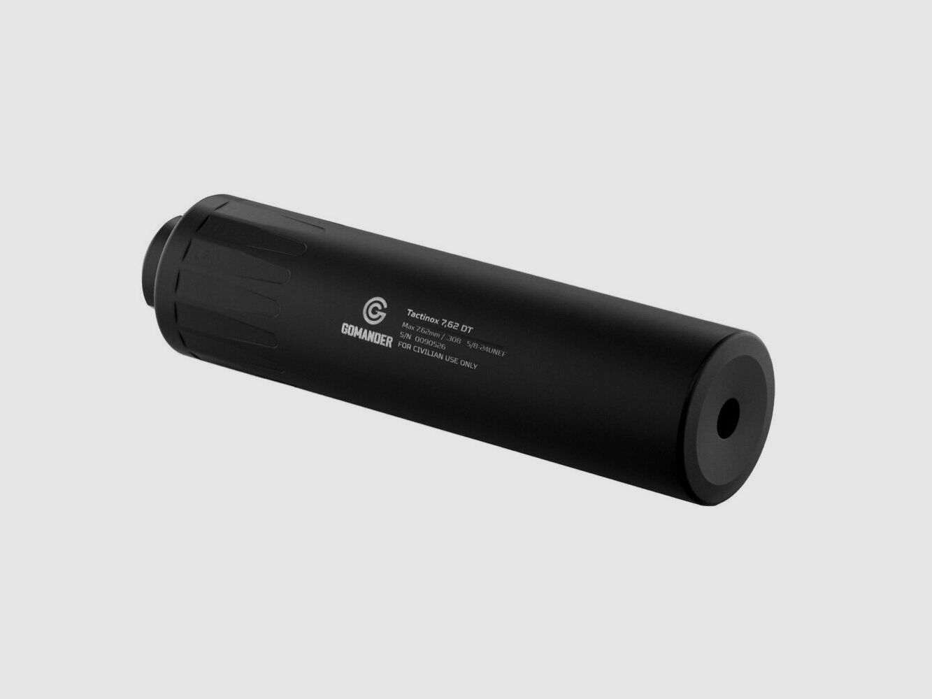 Silencieux Gomander Tactinox 7.62 DT 5/8×24 Noir, image 1 sur 9