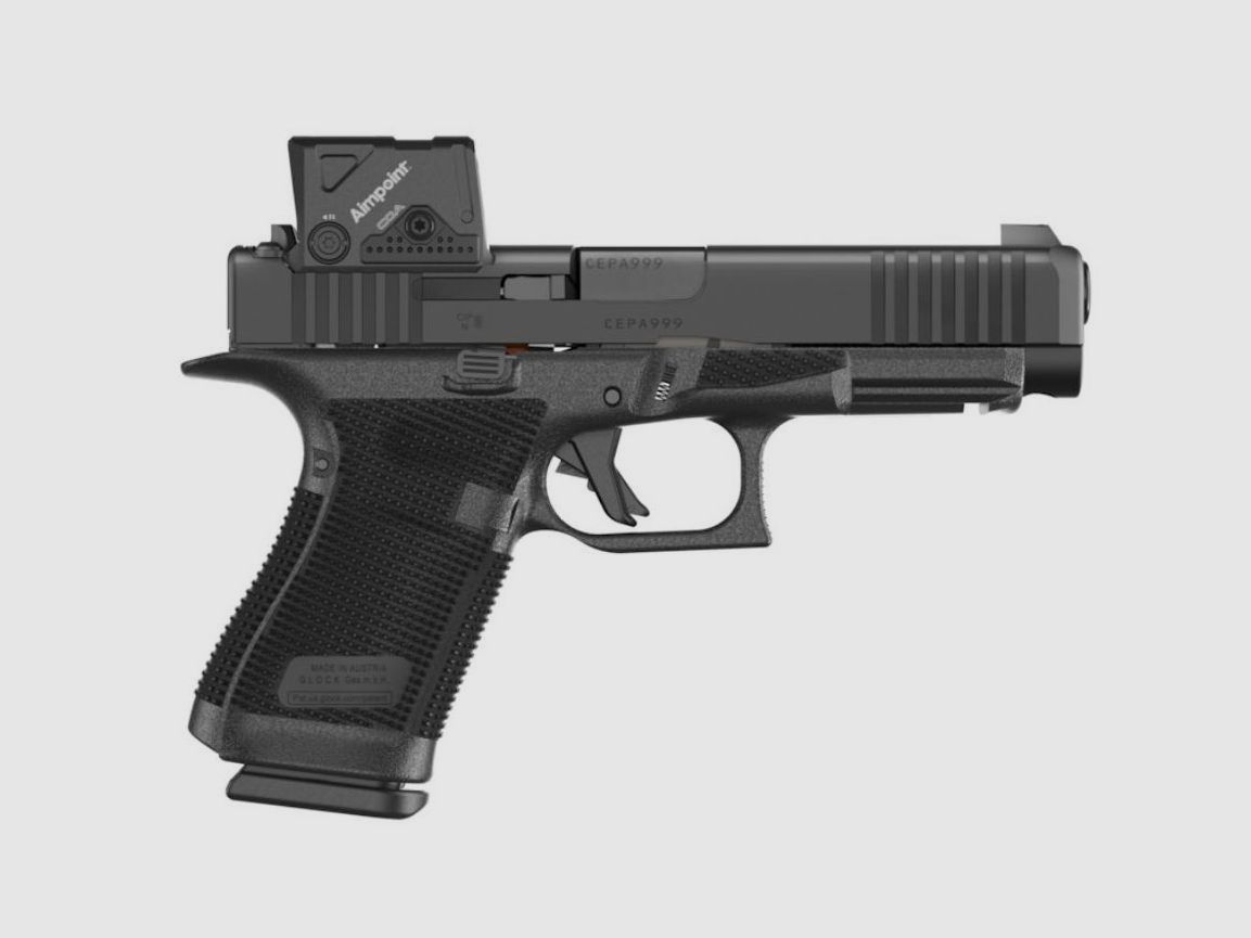Pistole Glock 49 Gen6, A-Cut Combo, 9×19, Reflexvisier Aimpoint COA, 15 Schuss, Bild 2 von 2