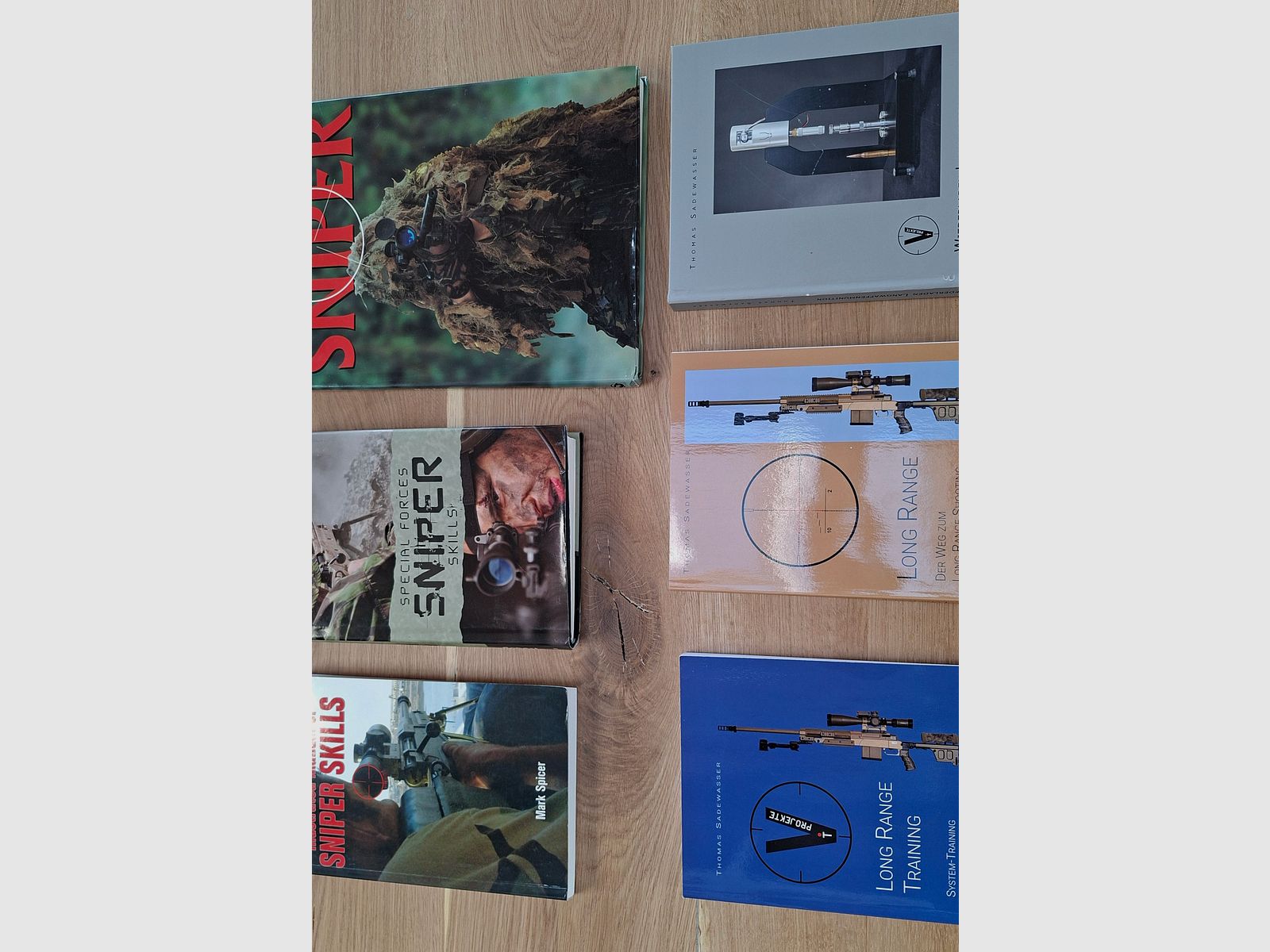 Thomas Sadewasser u.a. Fachbücher Long Range Schießen und Wiederladen