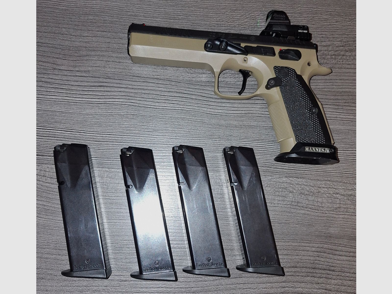 CZ Shadow TS2, 40SW, IPSC, tuning, deportivo, handgun, like new, imagen 1 de 5