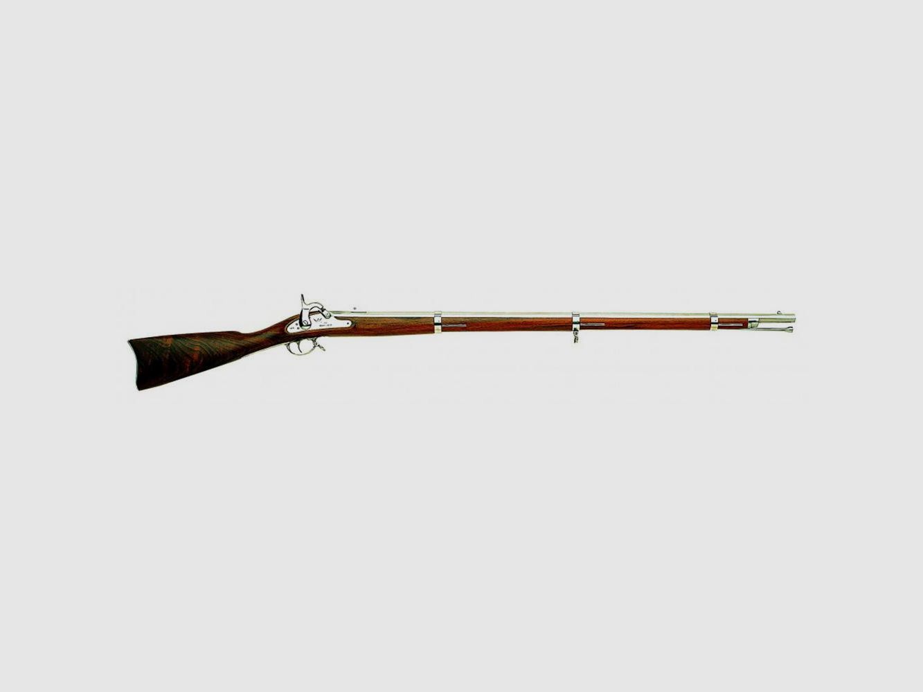Schwarzpulverflinte Chiappa Firearms 1861 Springfield Musket Kal. 58 - Lauf 40 - Leistungsstarke Historische Replik, Bild 3 von 5