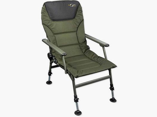 Level Stuhlmatte gepolstert mit Armlehnen Carp Spirit Classic