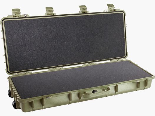 PELI™ – Case 1700 / grün / mit Schaum / mit Rollen