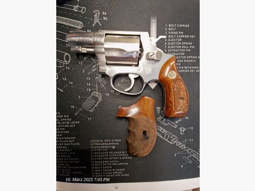 Smith & Wesson Modell 60-SS, Kaliber .38spez