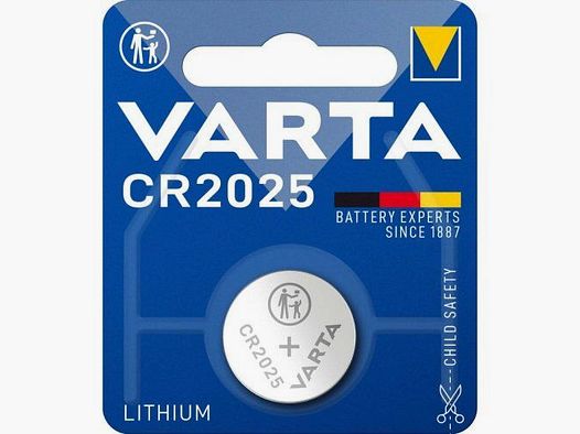 Batterie VARTA CR2025 3V pour lunette de tir