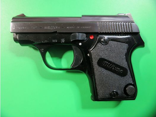 Mikros "K" (Armes Unique MAPF), Kal. 6,35 mm Browning, Box + Certificaat      #61