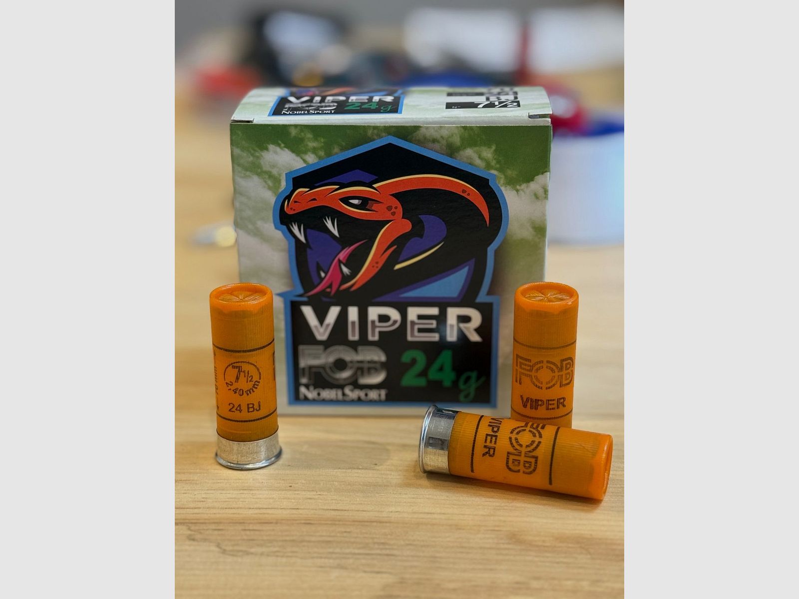 FOB Viper - 12/70 - 24g - No. 7.5 (2.4mm) - Lead