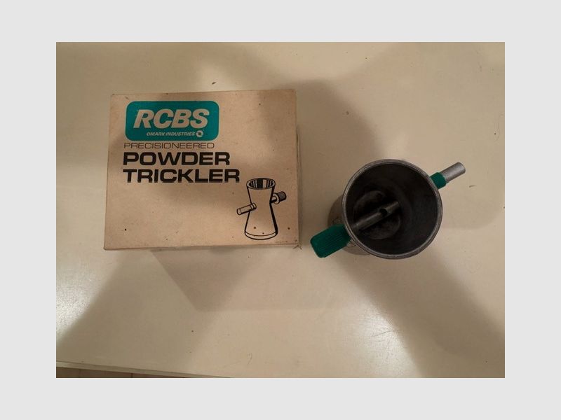 RCBS set per ricarica – Rock Chucker II, bilancia 10-10, Uniflow, case trimmer, set di matrici & accessori