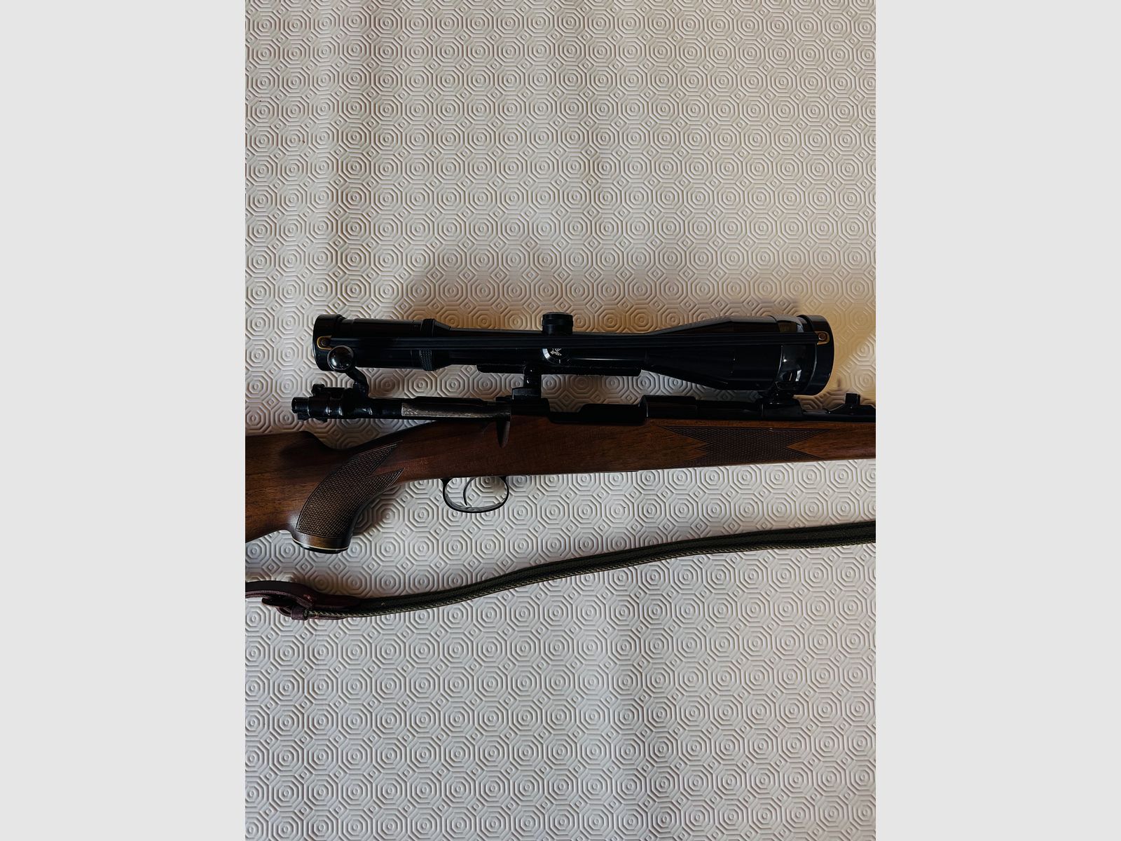 Repetitiegeweer Mauser Model 98 – Müller – Kaliber 7×64 – Kombi-trekker – Swarovski Habicht 3–12×56, kruis 4 – Suhler haakmontage