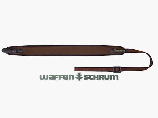 Niggeloh rifle sling universal neoprene - brown with quick release