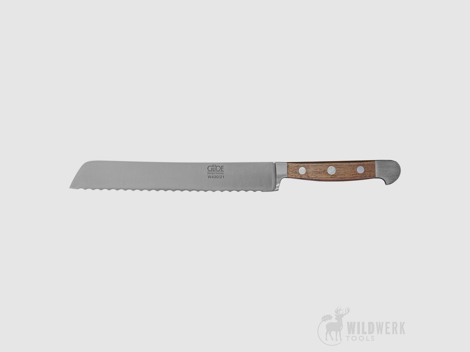 Güde Bread Knife Alpha Walnut
