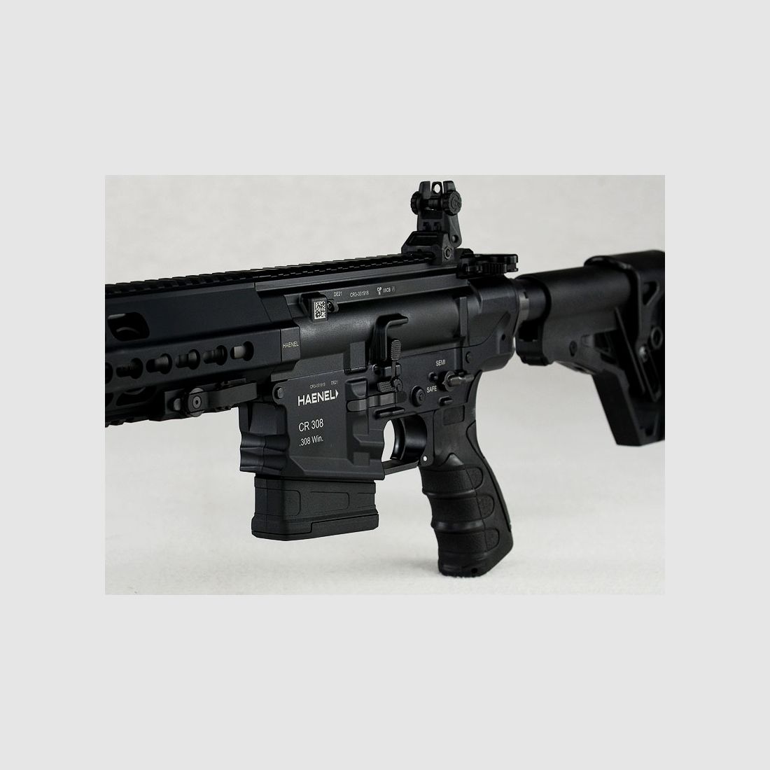 HAENEL CR 308, Black Direct Trigger / 16.65 Inch Barrel