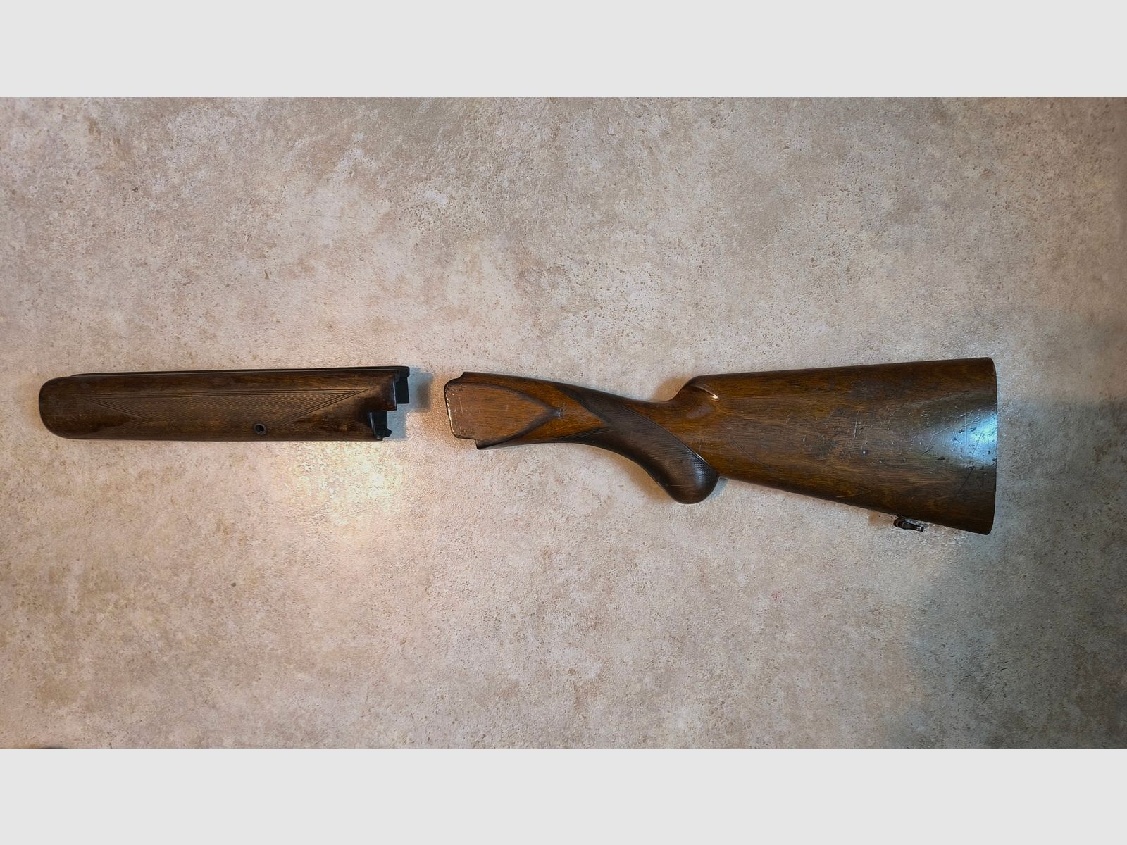 FN B25 stock with forend