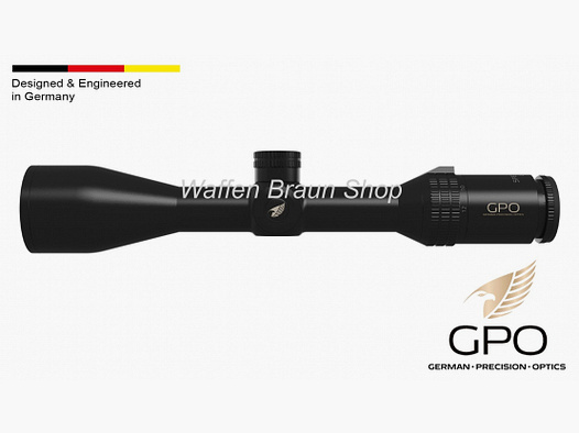 GPO Spectra™ 6x 2-12x50i lunette de tir Abs G4i GLAS