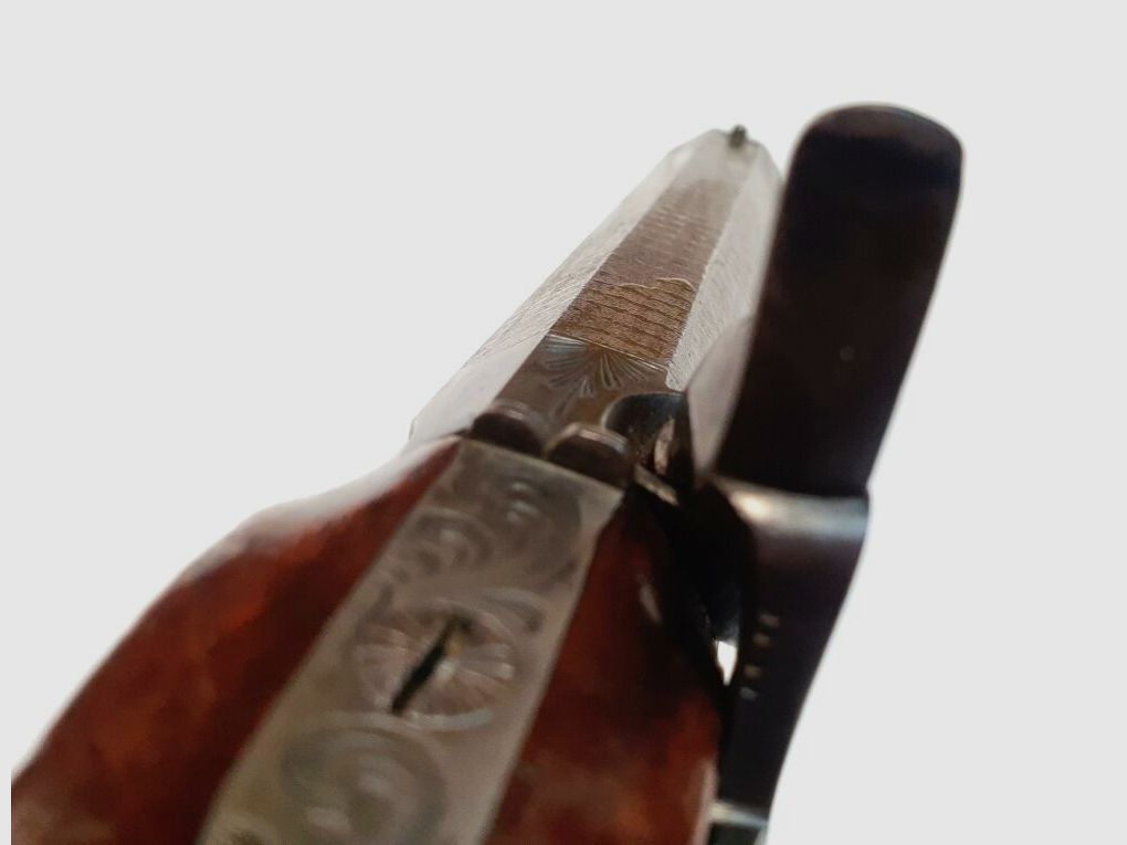 Pistola a percussione sconosciuta Liège, pistola da tiro - .62 polvere nera