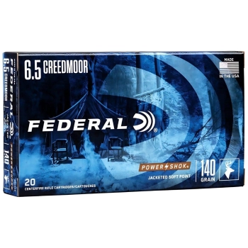 Munizioni 6,5 Creedmoor Federal JSP Power-Shok 140gr/9g (65CRDB), immagine 1 di 4