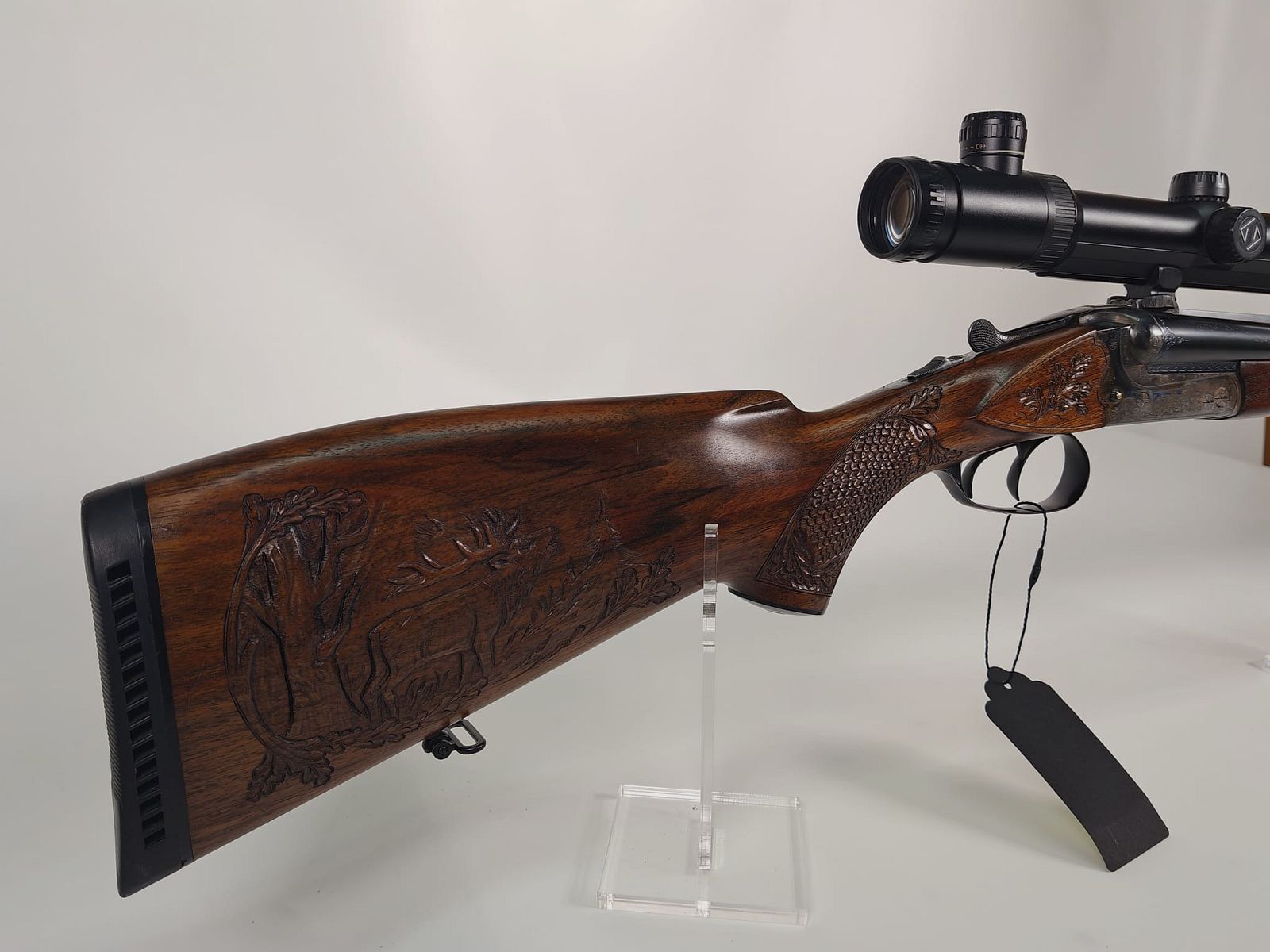 Merkel Doppelbüchse 8x57 JRS incl. Zeiss Varipoint ZM 2,5-10x50 T*, immagine 6 di 9