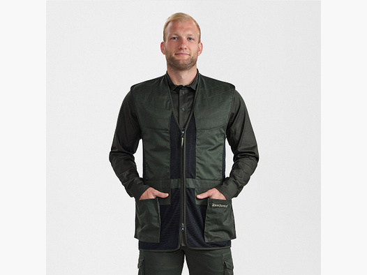 Deerhunter Atlas Schießweste mit Netz Unisex Timber