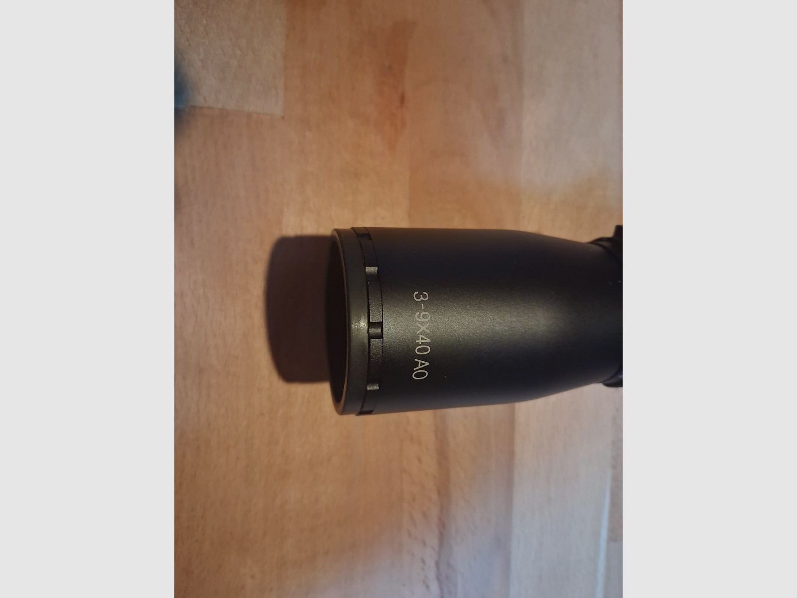 Target scope, optics with 3-9X40 magnification