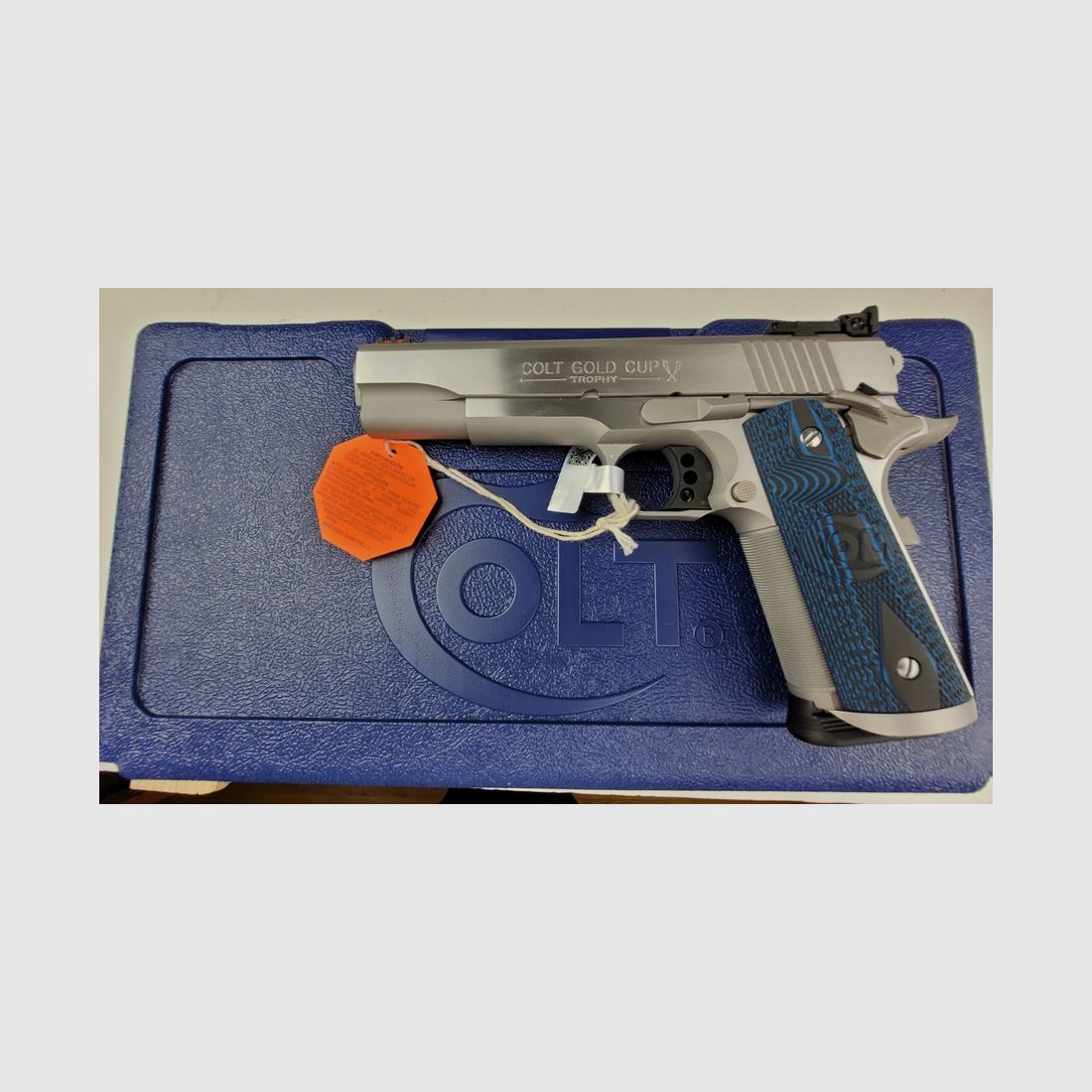 Mitico Colt 1911 – GOLD CUP TROPHY 45 ACP – Pronto per IPSC! – Nuovo (e DAVVERO disponibile!), immagine 3 di 12