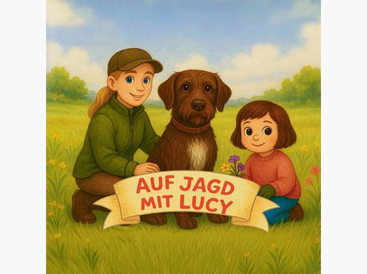 Libro infantil "Cazando con Lucy"