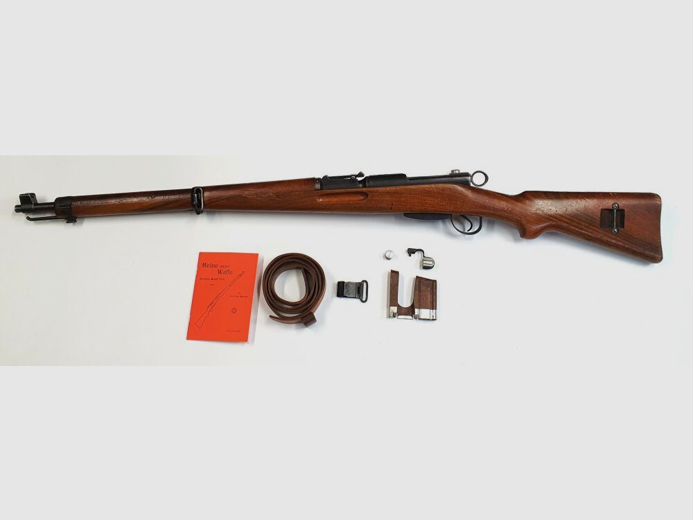 Waffenfabrik Bern Repetierbüchse Waffenfabrik Bern Schweizer K31 Kaliber 7,5x55swiss komplett nummerngleich + Hämmerli