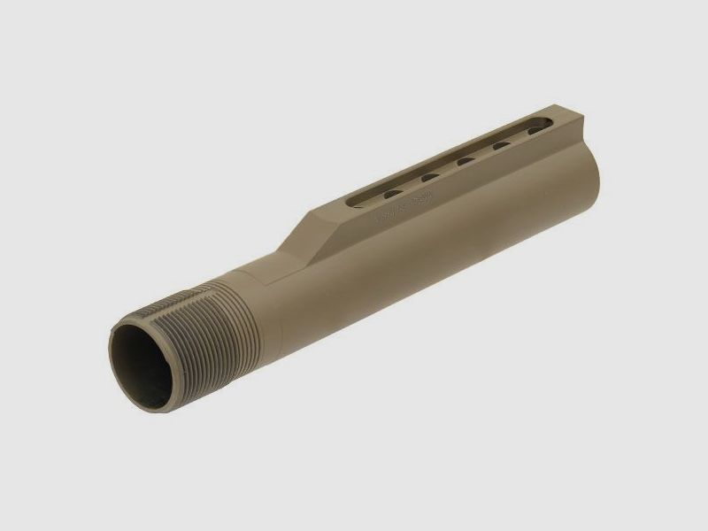 UTG PRO Mil-Spec Pufferbuis met 6 posities, FDE Cerakote