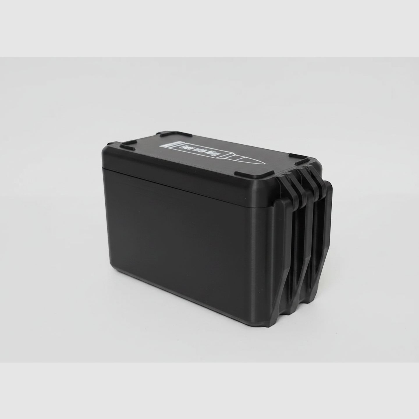 Filamelt Munitionsbox / 300 Winchester Magnum / 'Klapp- / Rastdeckel' / Patronenbox, Ammo Box