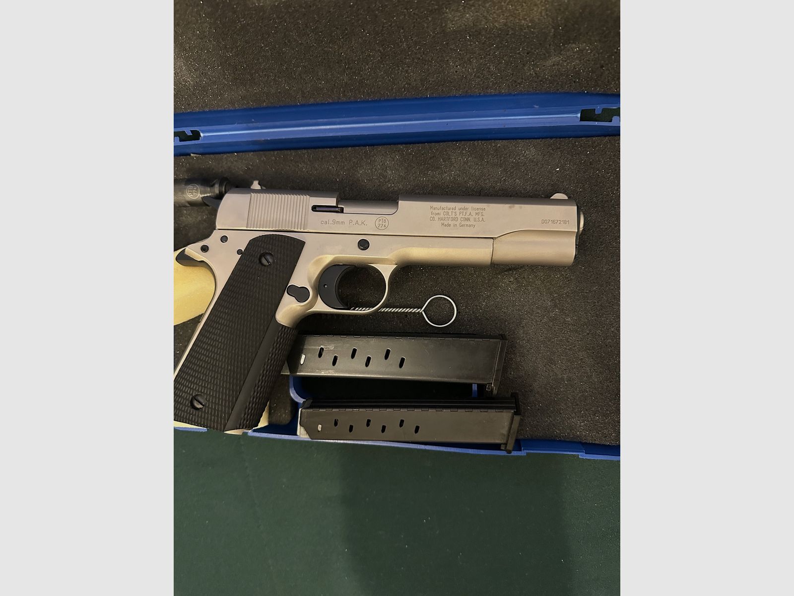 Umarex Colt Government 1911 A1 vernickelt