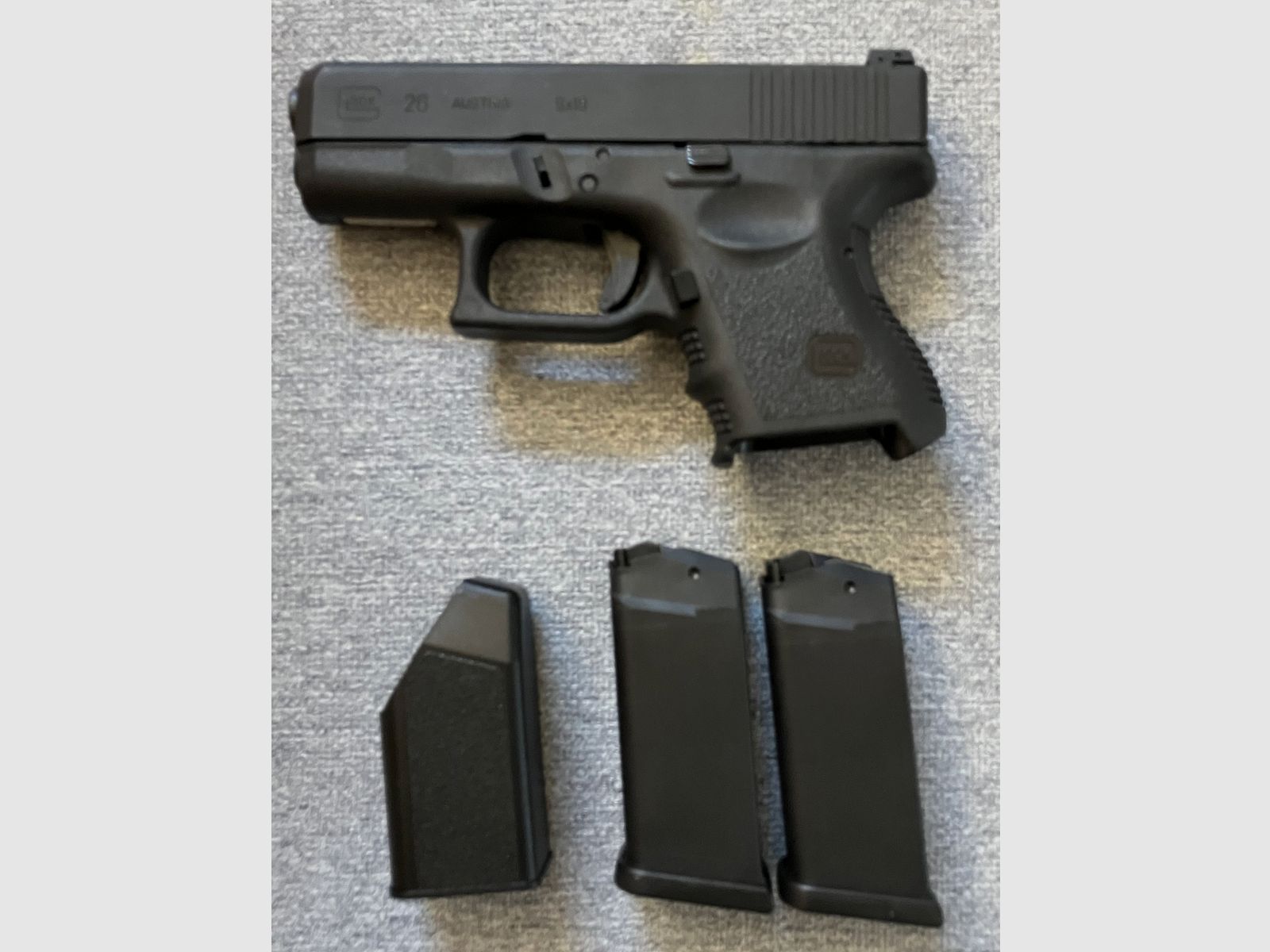 Glock 26 Pistole Kaliber 9mm Luger Neu! Top