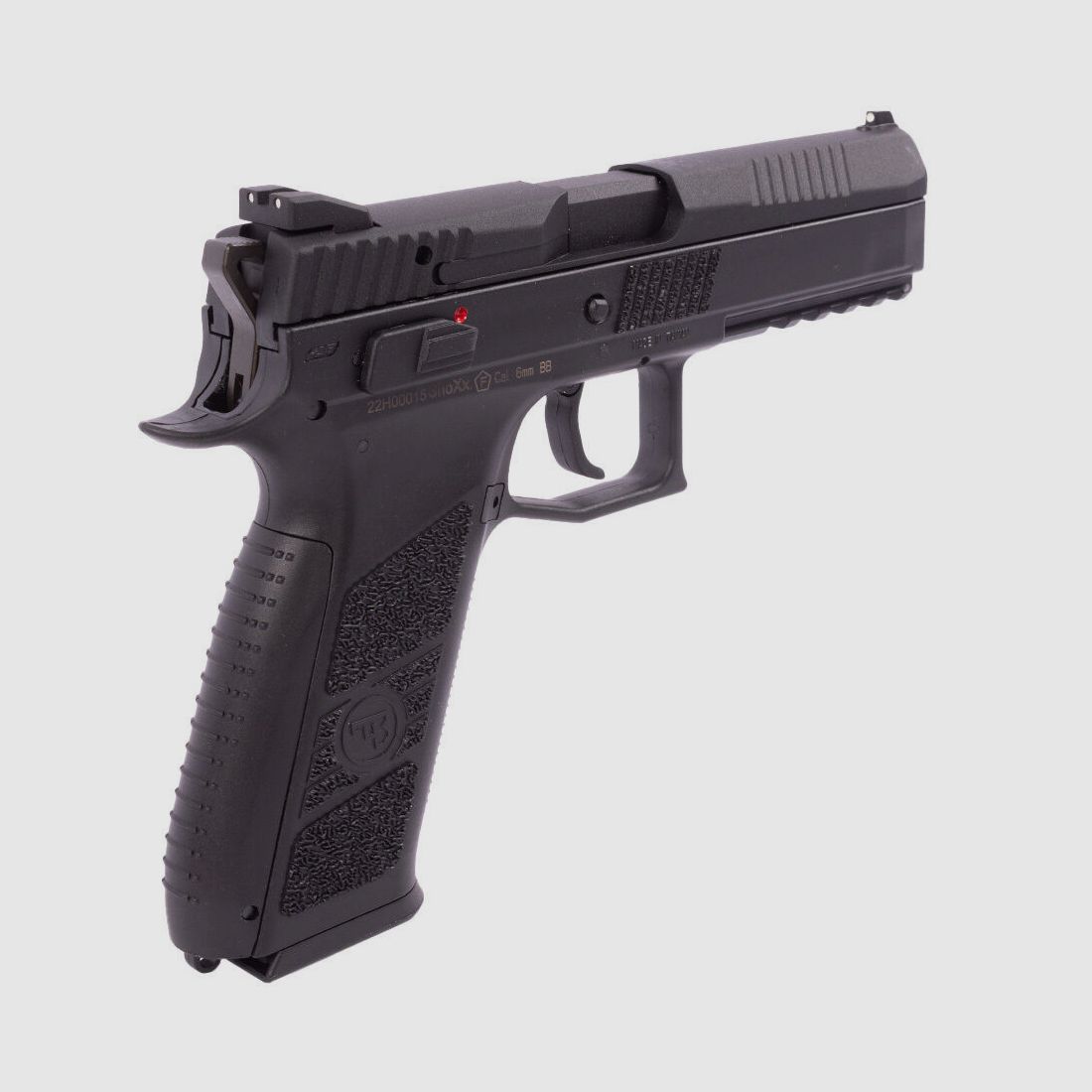 KJ Works CZ P-09 incl. Case Blk Airsoft CO2 GBB Pistole ab18