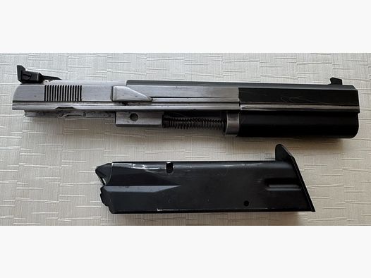 Peters Stahl system wymienny kaliber .22 l.r. dla CZ 75 – 150 mm lufa meczowa