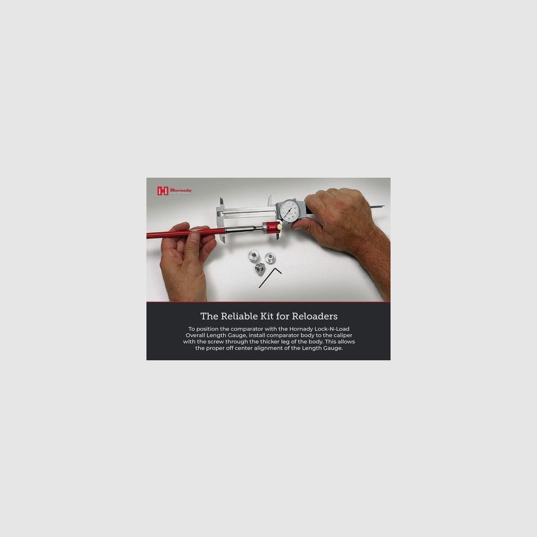 Hornady Lock-N-Load® Bullet Comparator Set with 14 Inserts #B14