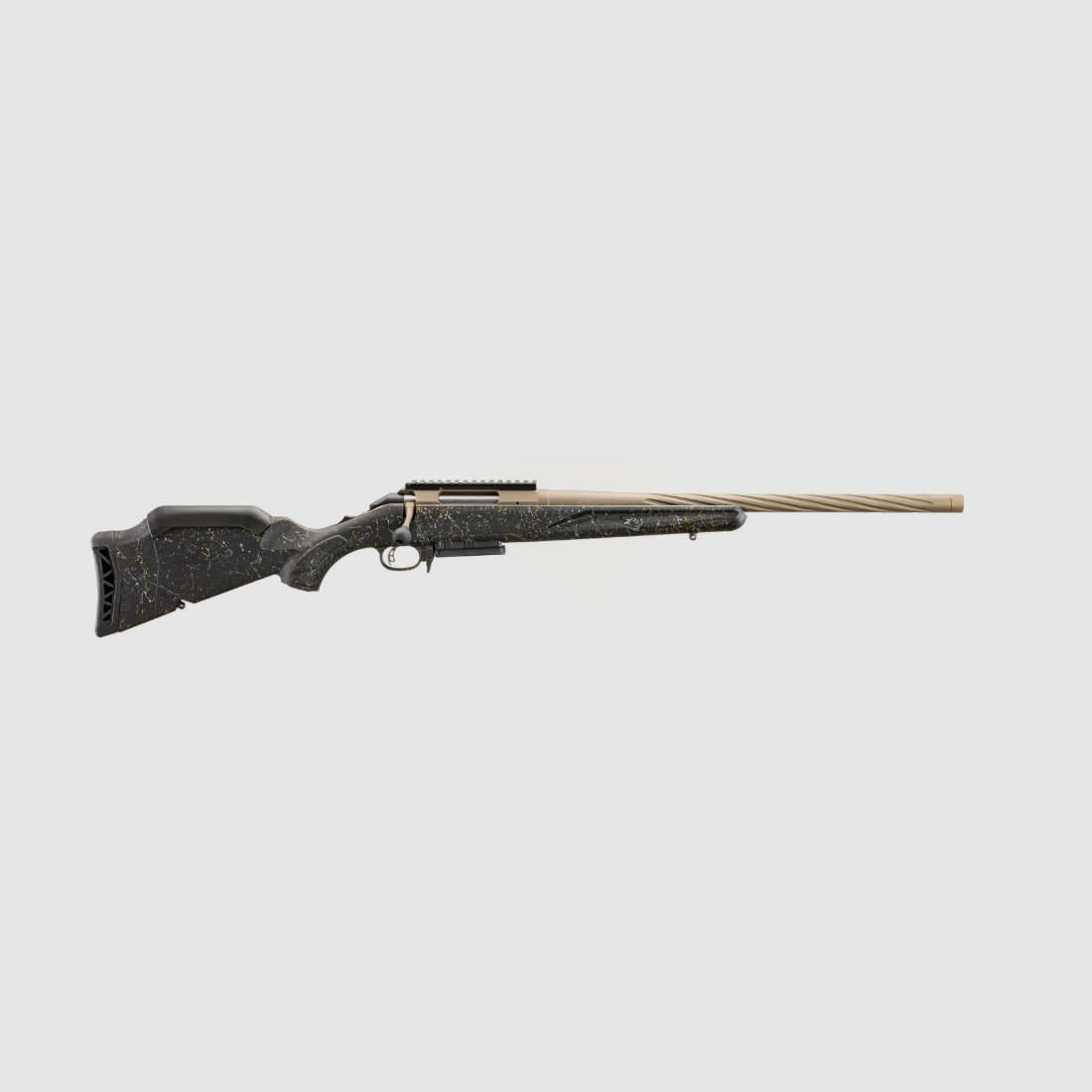 Ruger – Handrepetierer / American Rifle / Gen II Prairie / 20 / 3 Schuss / Black Splatter / 6.5 Creedmoor, Bild 1 von 5