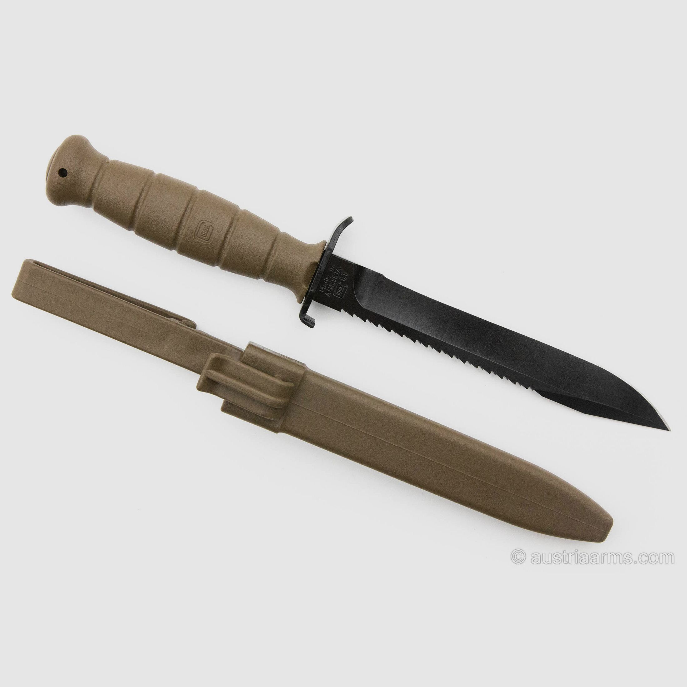 Glock Feldmesser FM81 (mit Sägerücken), FDE, Bild 1 von 3