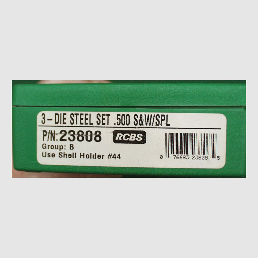 RCBS Matrizensatz .500 S&W / SPL, 3-teilig