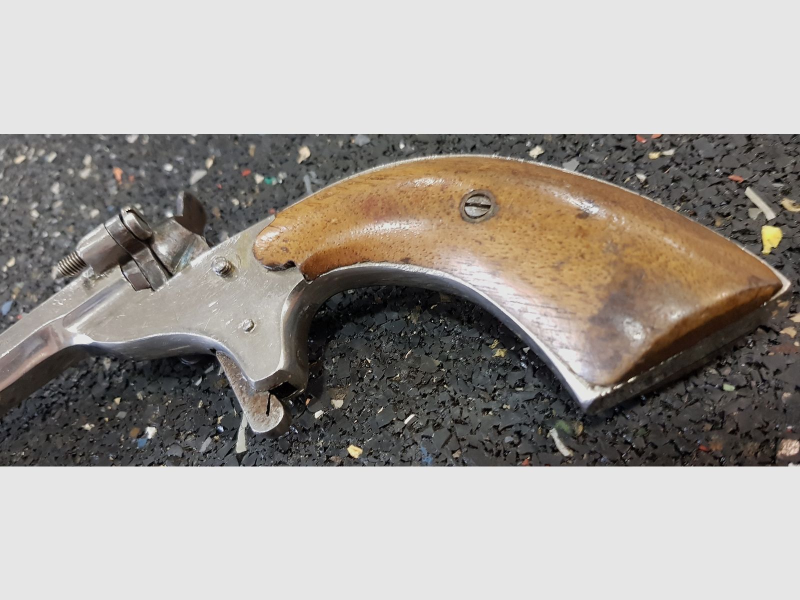 Saloon pistol, target pistol Belgian 6mm Flobert