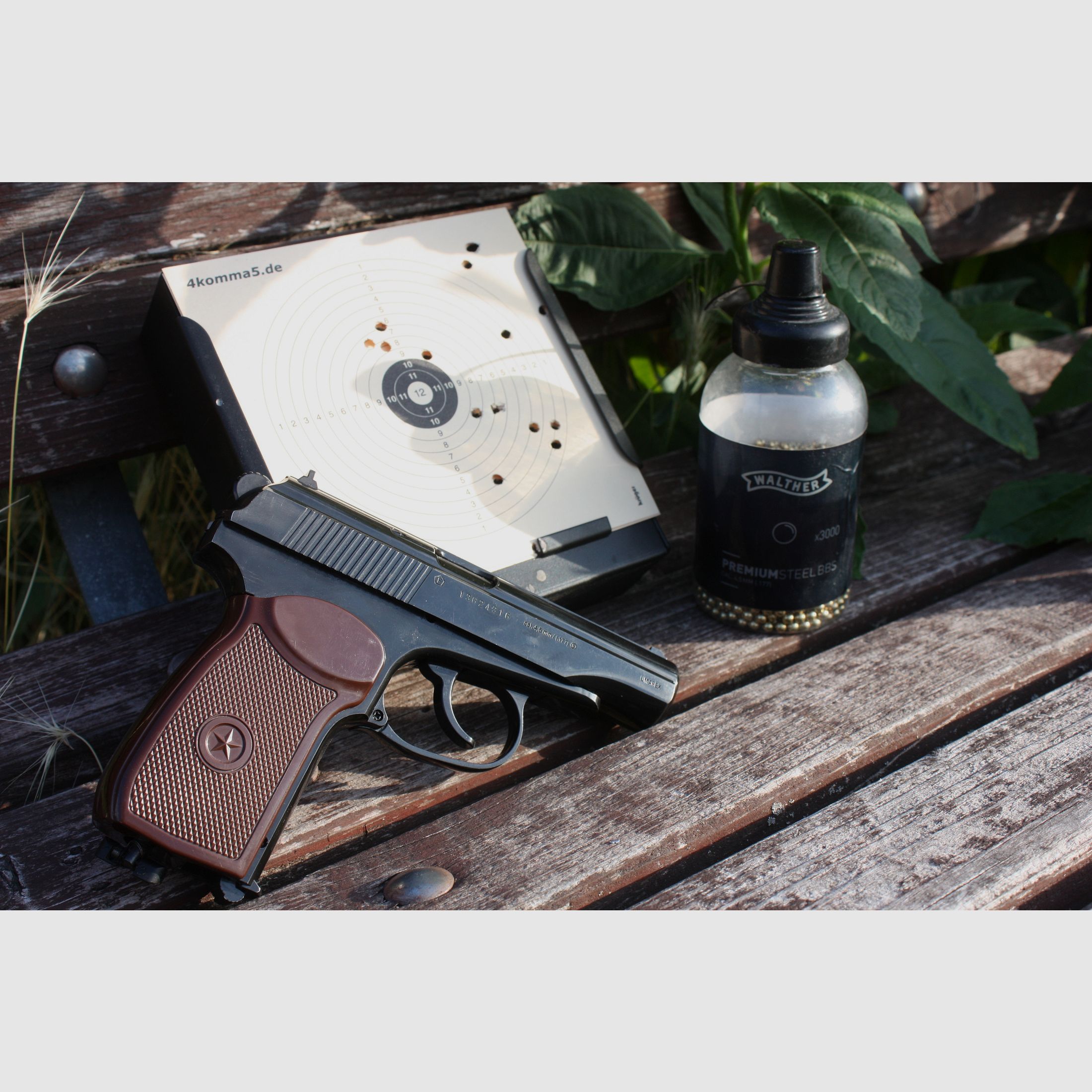 Makarov Co2-Pistole 4,5 mm BB (P18) Neues CO-Ventil